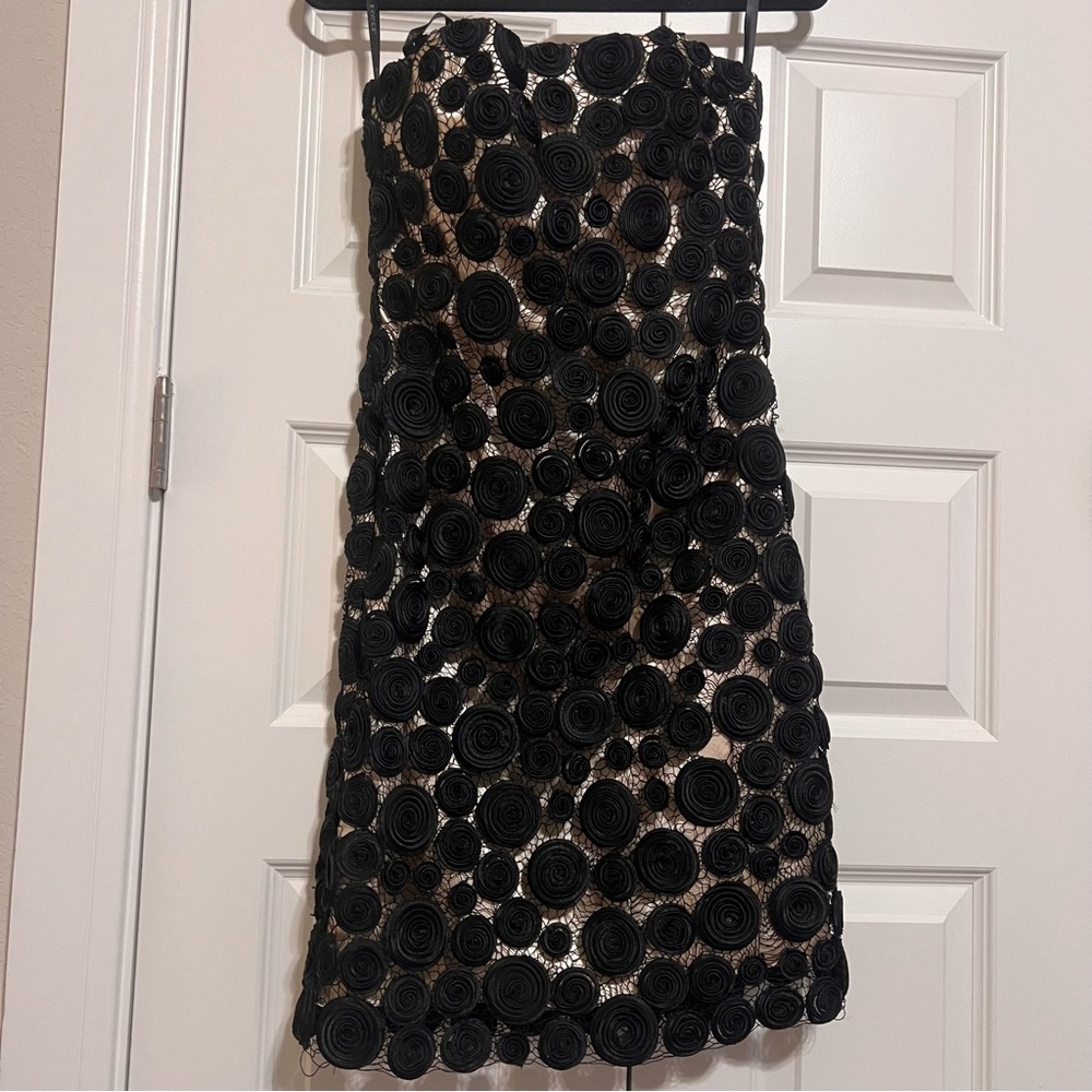 Jovani Black and Cream Formal Dress